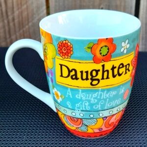 Divinity Sue Zipkin Coffee Tea Mug Cup Daughter a Gift of Love Bible Quote 12 oz
